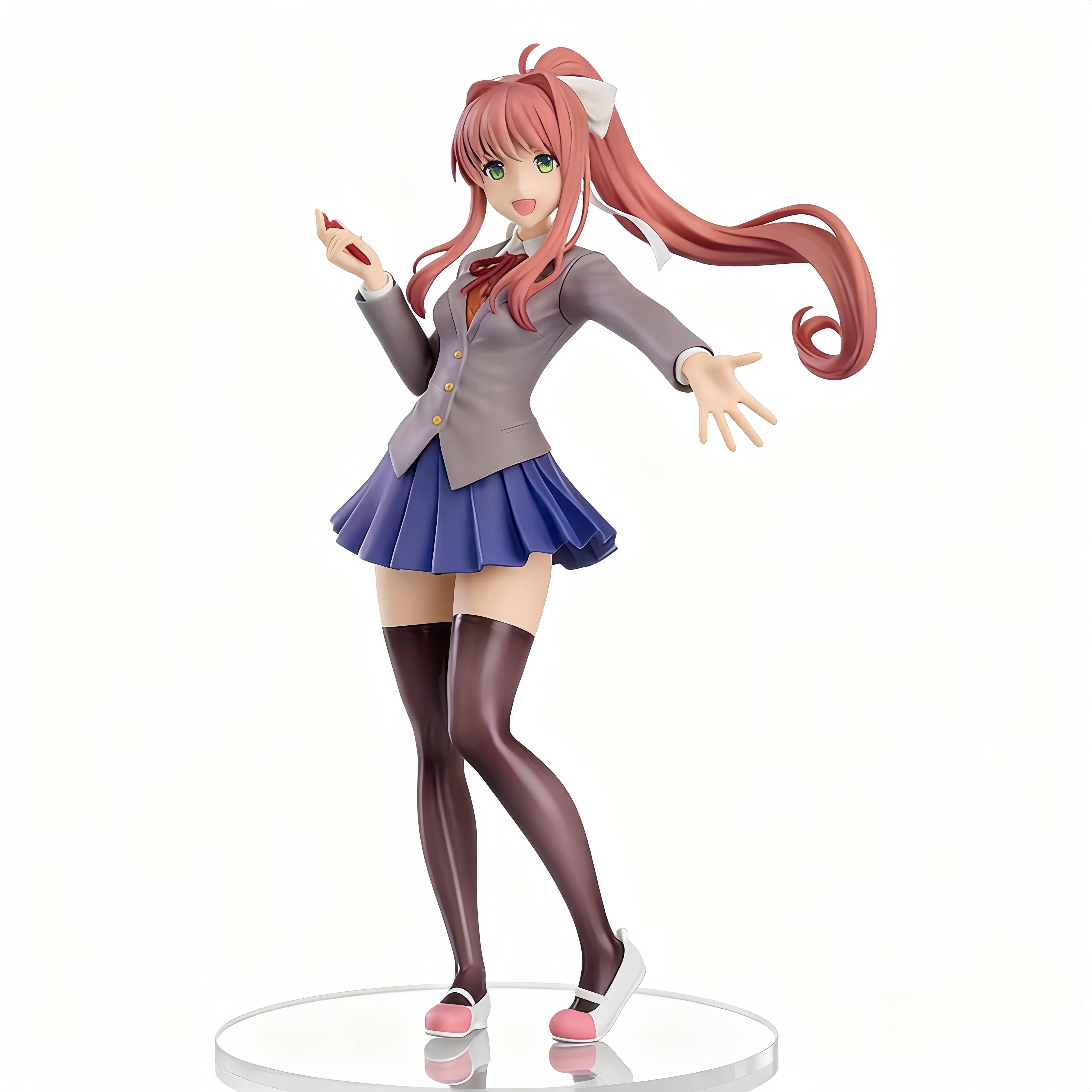 心跳文艺部莫妮卡手办