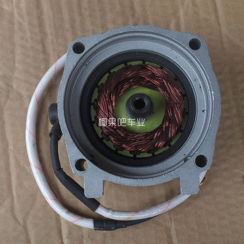 二冲程49CC发动机迷你小跑小越野车改装升级电启动电机起动机电机