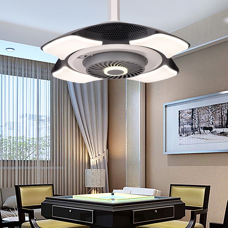 麻将机空气净化器吸烟灯升降吊灯棋牌室空气净化器茶楼馆房桌专用