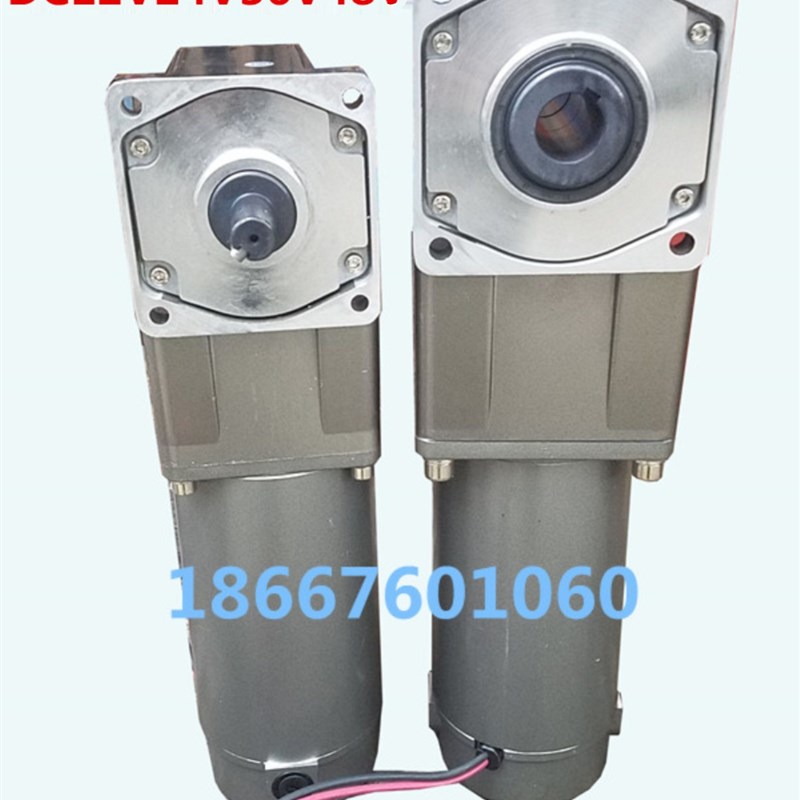 W012V流0W10中350刷有马达WW1202048V直角W24V50W250直电机0实空