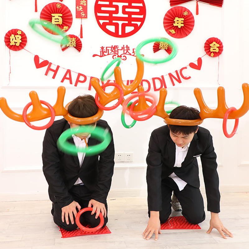 接亲堵门道具搞笑结婚礼整蛊新郎小游戏接迎亲恶搞新伴郎拦门餐