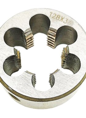 左牙T型圆板牙t10T12 T14 T16 T18 T20T25X5*4*3*2反丝梯形圆板牙