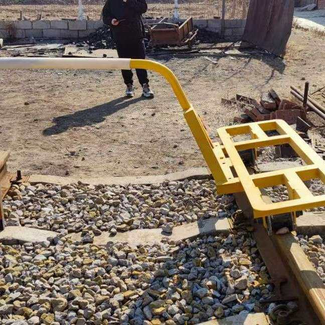 矿山轨道运轨器铁路吊轨车钢轨道岔拉轨车铁路用搬运单轨车