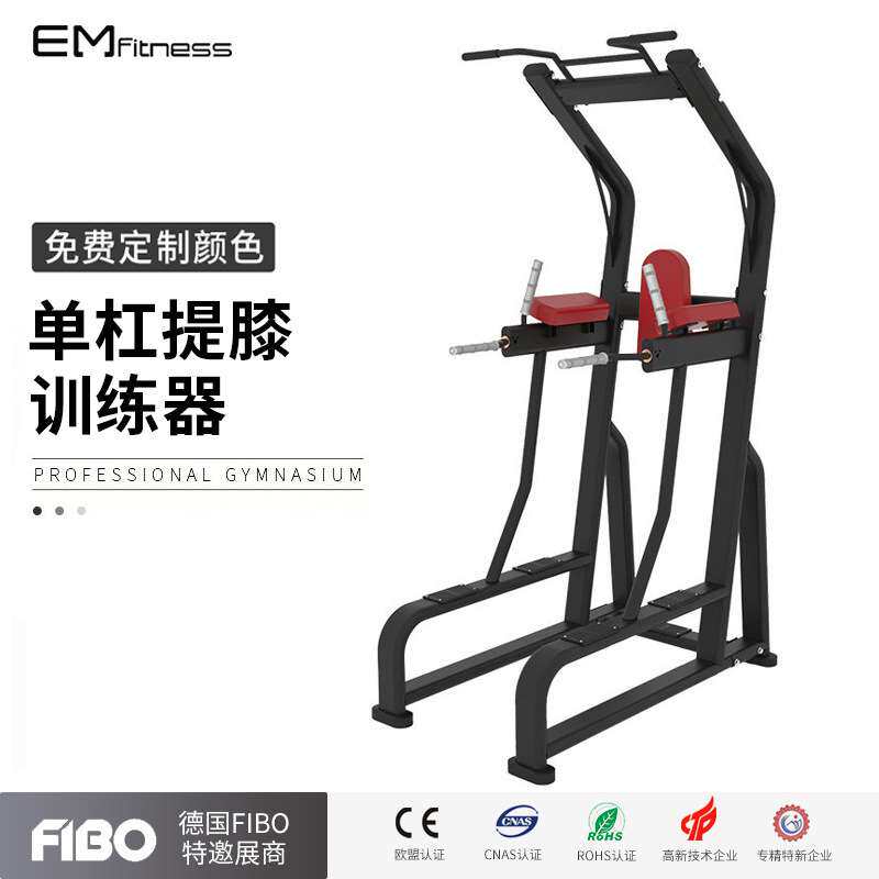 单杠提膝训练器健身房商用引体向上训练器单杠组合健身器材厂家
