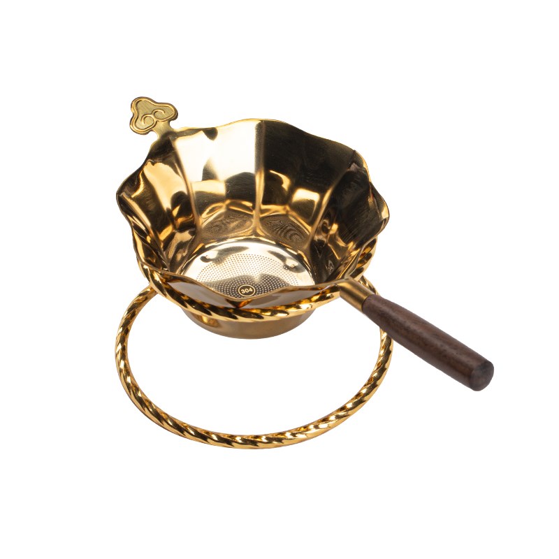 不锈钢30茶漏茶滤一体泡茶过滤网器茶具配件茶叶茶隔