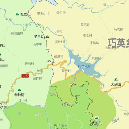 新昌县地图1.15m绍兴市折叠家用高清办公室书房新款装饰画墙贴