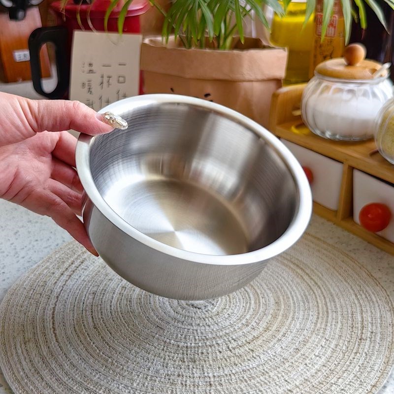 很小 闭眼入30不锈钢加厚加深打蛋料理腌肉盆配菜调料小碗1cm