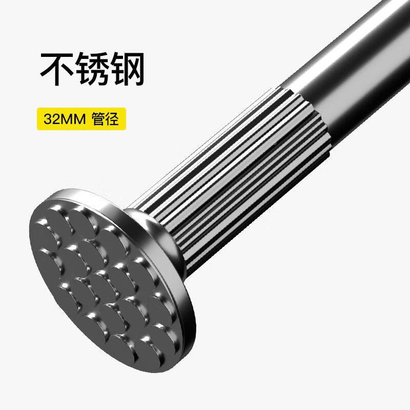 【工厂现发】浴帘杆伸缩杆免打孔晾衣杆单杆阳台晾衣架撑杆安装挂