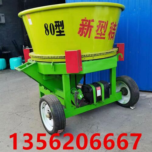大圆捆粉碎机圆筒式草捆破碎机青储揉丝机稻草圆形大草捆粉碎机