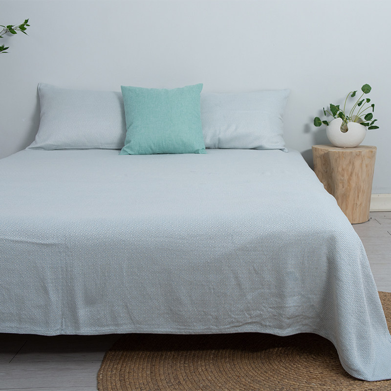 斯达特 清爽透气可机洗冰丝凉席亚麻三件套1.5m床 夏软席双人苎麻,床上用品,凉席/草席/麻席,淘宝优惠券,粉丝福利购,淘宝优惠卷