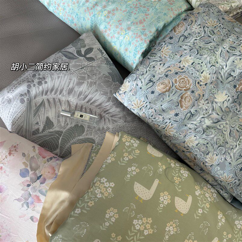 田园花卉60支兰精天丝蚕丝夏凉被可机洗夏季丝滑可裸睡空调被薄被,床上用品,化纤被,淘宝优惠券,粉丝福利购,淘宝优惠卷