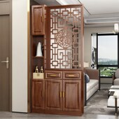 玄关柜入户正对门沙发遮挡柜中式 间厅柜 客厅进门屏风隔断2024新款