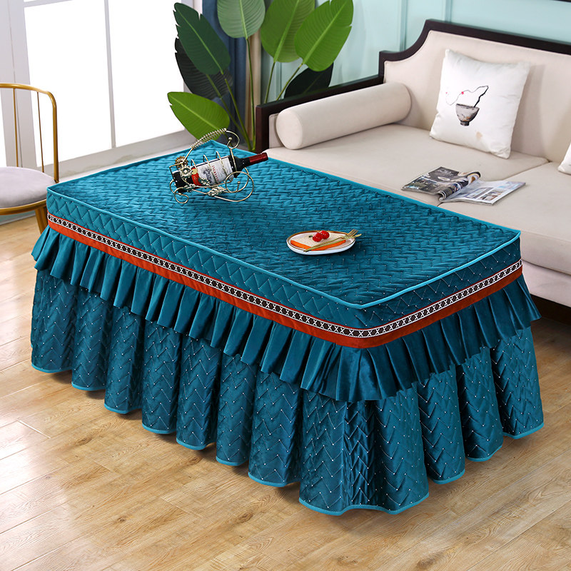 加厚加绒茶几电炉火套罩烤火桌子罩套长方形取暖炉桌布罩子烤火被,居家布艺,烤火罩,淘宝优惠券,粉丝福利购,淘宝优惠卷