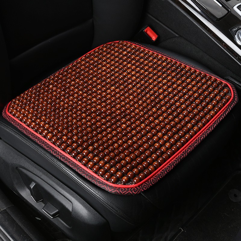 靠背珠子教室汽车凉垫挖掘机圆珠串珠办公室办公椅坐垫时尚沙发垫