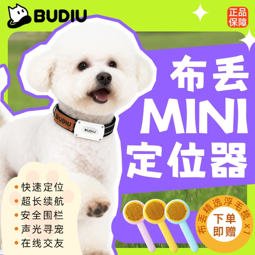 布丢宠物定位项圈精准定位