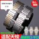 正钦适配1853钢带手表带男女力洛克t41 T058 T006不锈钢表链19mm