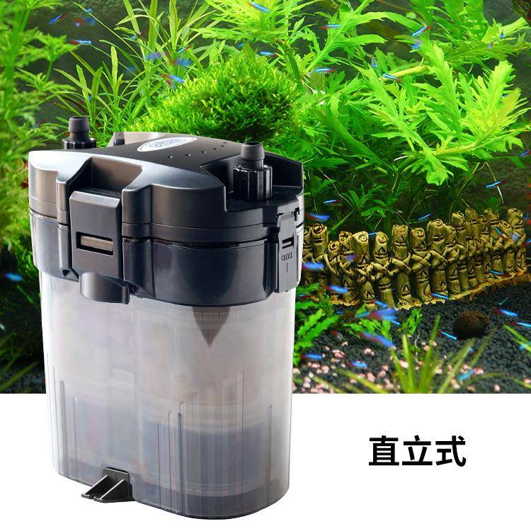 ISTA 伊士达迷你圆桶过滤器带PM滤材料小型鱼缸水族箱外置