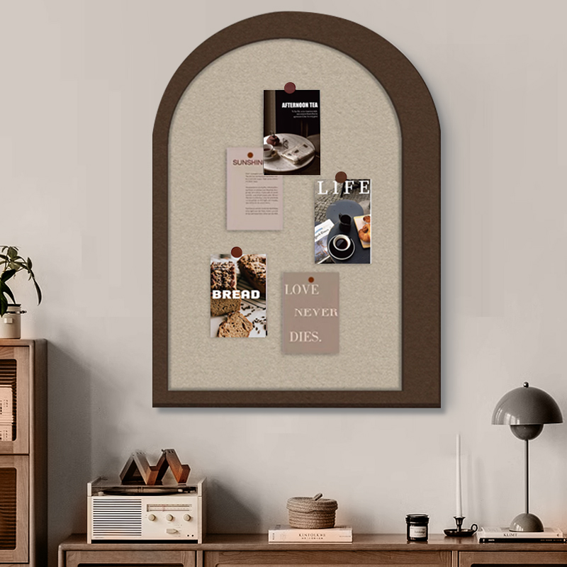 【形意】毛毡板墙贴照片墙留言软木板展示板卧室玄关背景墙面装饰