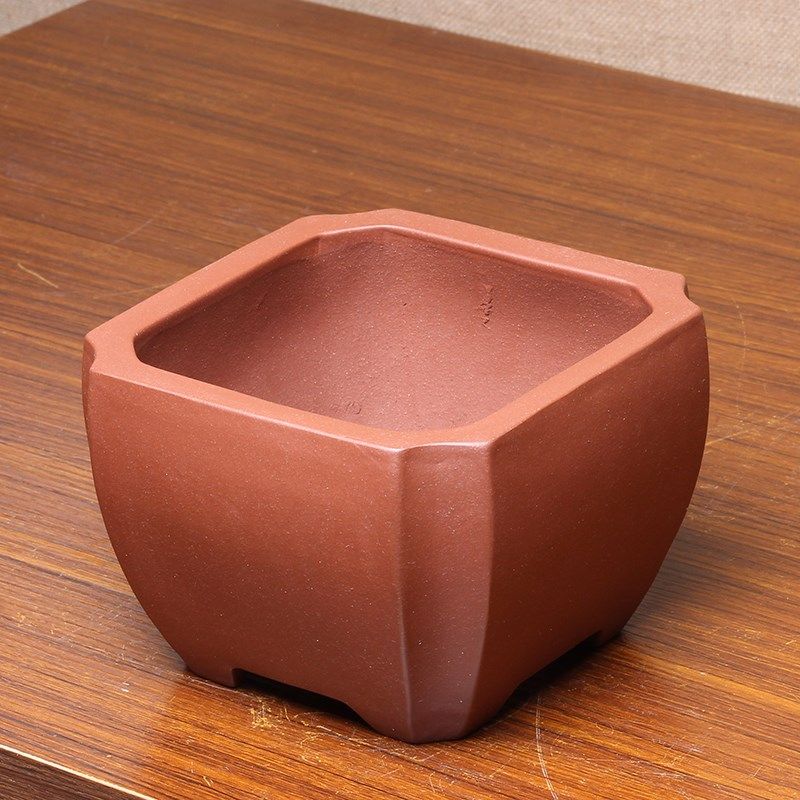 宜兴紫砂盆景盆四方斗盆多肉文竹菖蒲桌面园艺绿植花卉花盆古典,鲜花速递/花卉仿真/绿植园艺,花盆,淘宝优惠券,粉丝福利购,淘宝优惠卷
