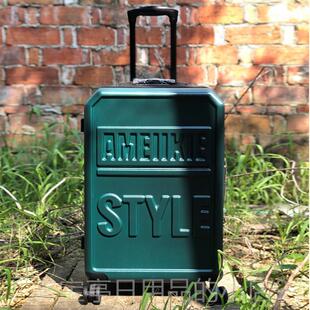 正品 2020高2颜值李箱女网红学生拉杆箱行4寸潮男型小登机箱ins皮