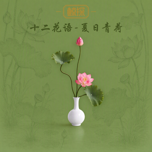 数字福礼十二花语夏日青荷送平安送朋友首发新品数字藏品线上礼赠