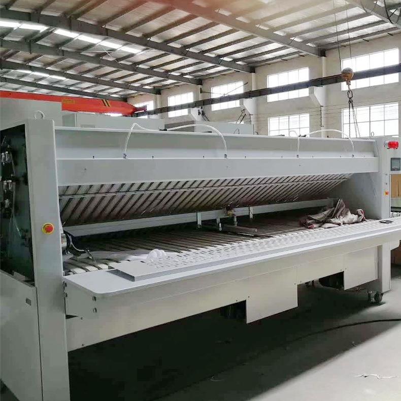 厂家应全自被动ZF-009毛巾床单套折叠工业水洗机供洗衣机房设备