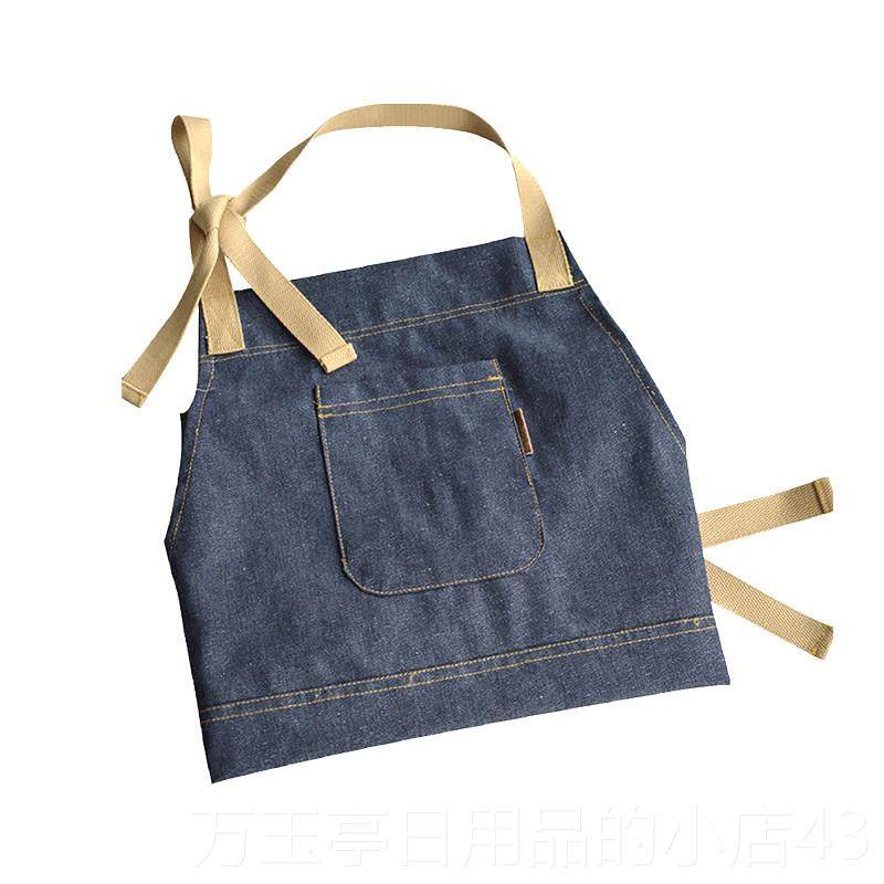 高档牛仔帆布围家用厨房女夏工2季205新款烘焙咖啡师定制作裙服防,家庭/个人清洁工具,围裙,淘宝优惠券,粉丝福利购,淘宝优惠卷