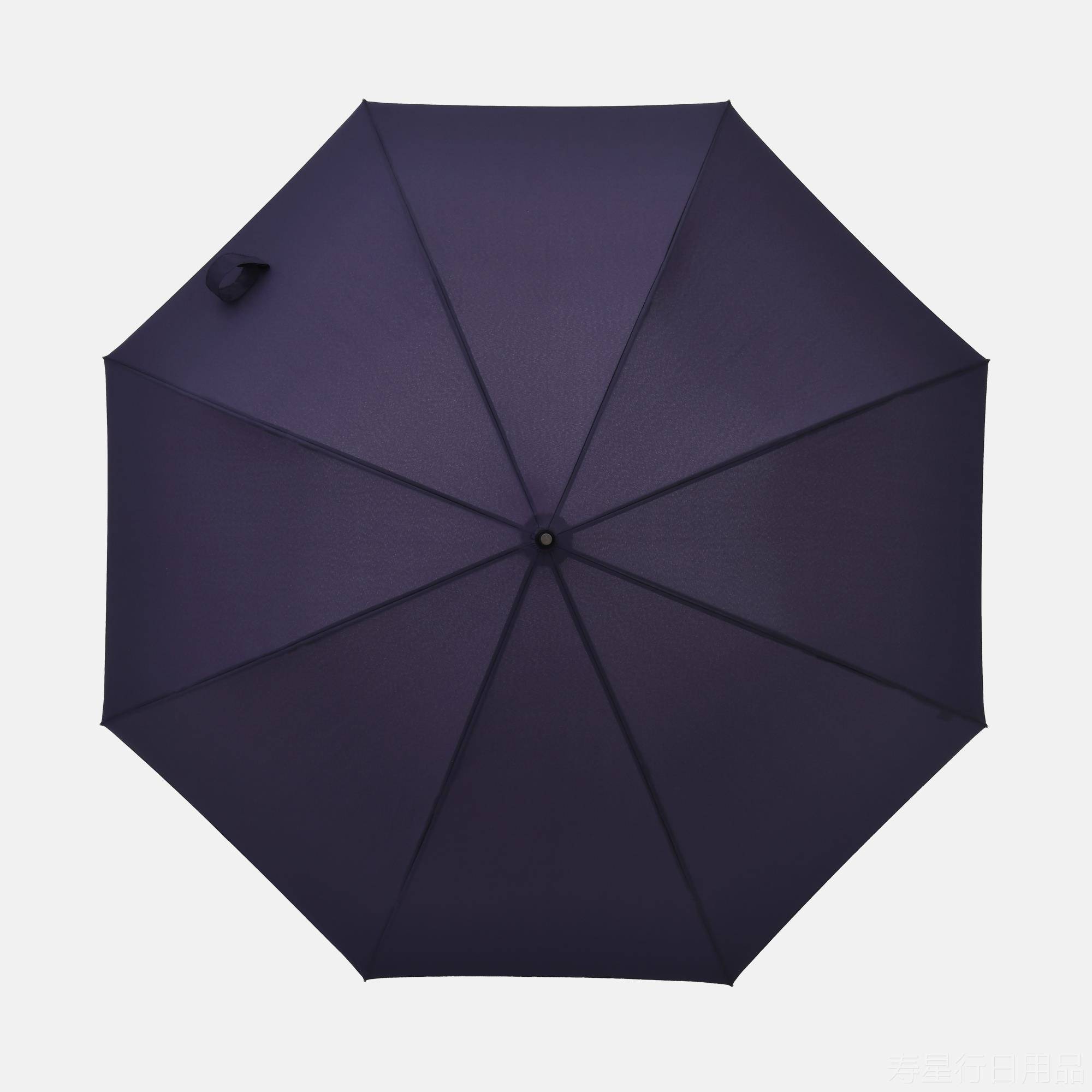 正品U1日系简约伞雨男女6骨自动双人加杆大号抗风晴雨两用长1柄直