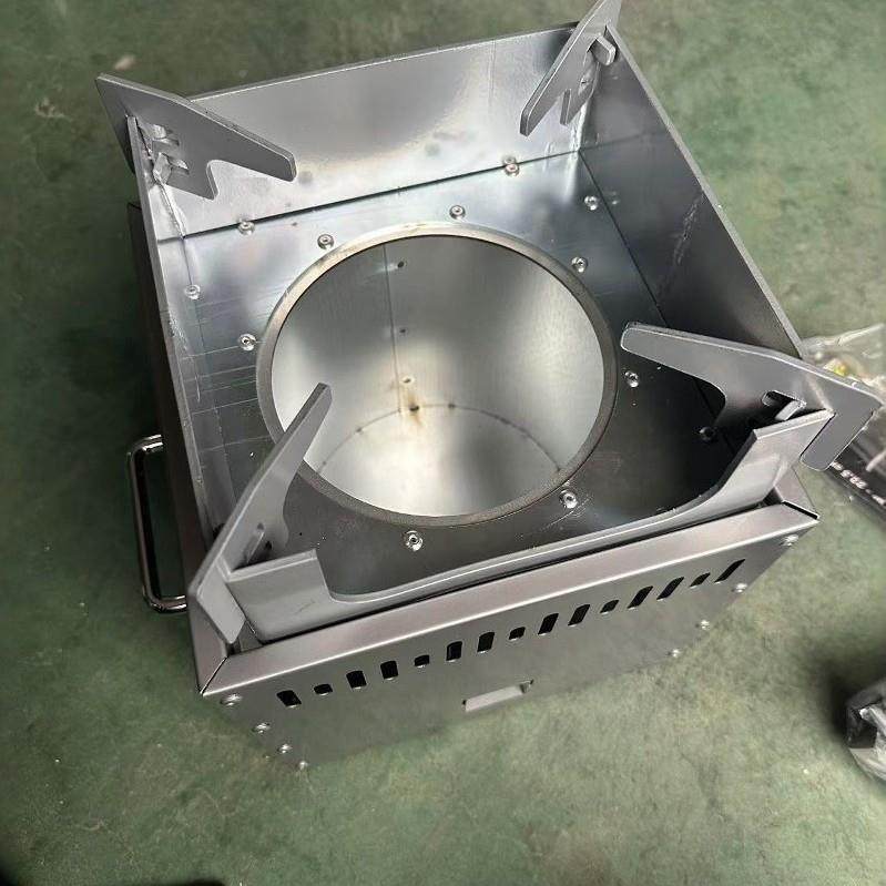 户外柴火003炉烧木柴新款农村家用小型柴火灶便子碳携火炉炉野外