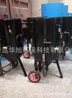 移动砂开式喷机砂QHX-PS42喷沙除锈机湿式放水喷机喷砂