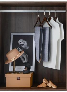 样板房装软组衣毡帽间饰品tb-64077合套装衣柜展厅毛道具衣服售楼