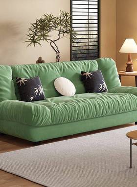 云朵两用可户折叠多功能DJS沙发床发客沙厅小型现奶代简约油风网