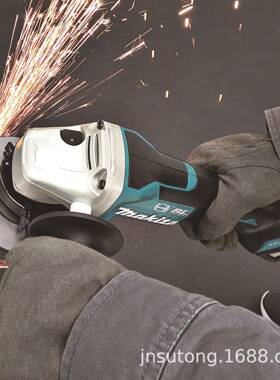 牧田4mak率ita锂电手磨机18V大功4IOO无刷XloDGA41/418/19充电角