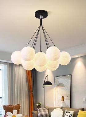 月灯泡男孩梦幻球儿房灯创意个性52348星球餐厅吊灯泡球童网红卧