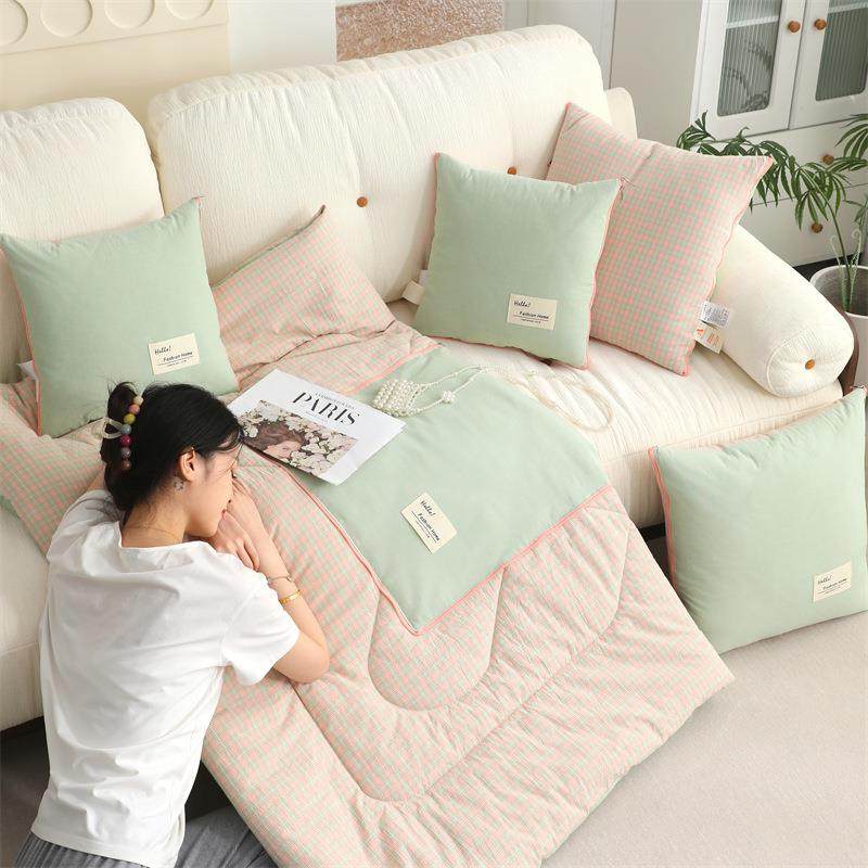 2025新被A全棉抱F996S9MM枕被子两用懒人休闲被披肩类汽车抱枕三,居家布艺,抱枕被,淘宝优惠券,粉丝福利购,淘宝优惠卷