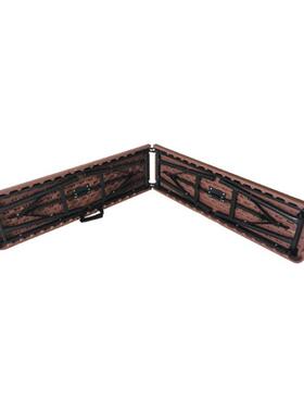 FYY销吹塑携户外折叠长折凳供编藤户外摆摊便凳中空可叠