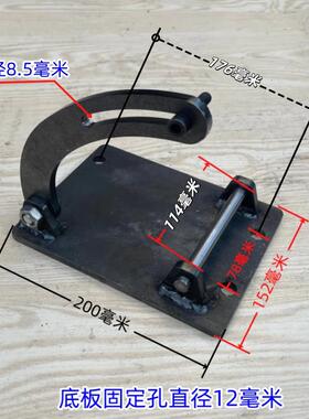 交流发电机支架固w定座板22AUL0底v伏0001300瓦124伏28定做定