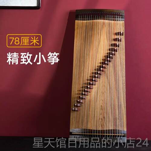 正品孤桐便携迷你2练1弦扬小古筝专业指器州儿童初学入考级演奏门