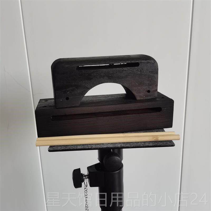 正品中国民族打专击乐架高低器音梆子架业戏曲梆子U套一整戏曲板