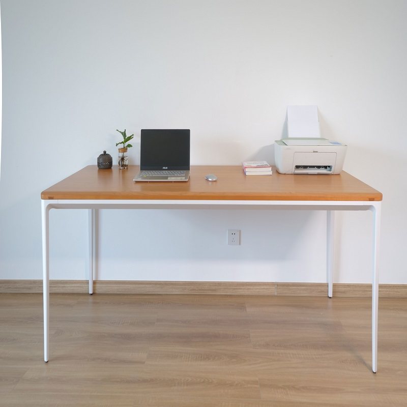 北美樱桃木纯实木书桌电脑桌办公家用儿童学习桌现代简约定制做