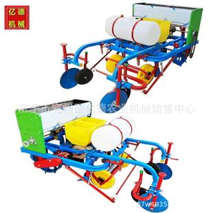 花生播种机新型四轮拖拉机多功能覆膜施肥2行4行精播种花生机器