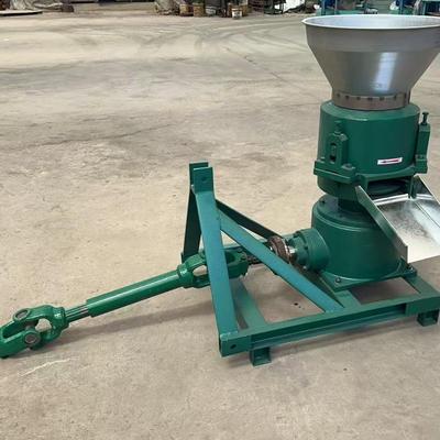 牛羊饲料颗粒机三压轮家用小型饲料颗粒机牧草杂粮粉碎制粒机