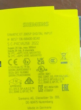 模块   6ES7 136-6BA00-0CA0  全