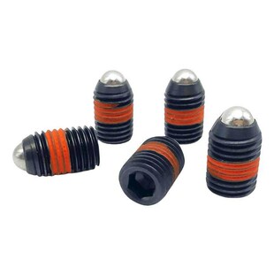 ZAC12 BPY 内六角波珠螺丝ZAC11 BPJF球头柱塞 前端开一字槽 BPJ