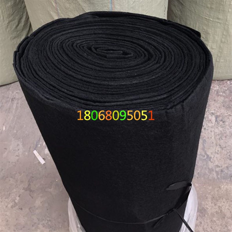 1m宽*10m长*10mm厚纤维状活性炭过滤网 空气净化活性炭纤维过滤棉