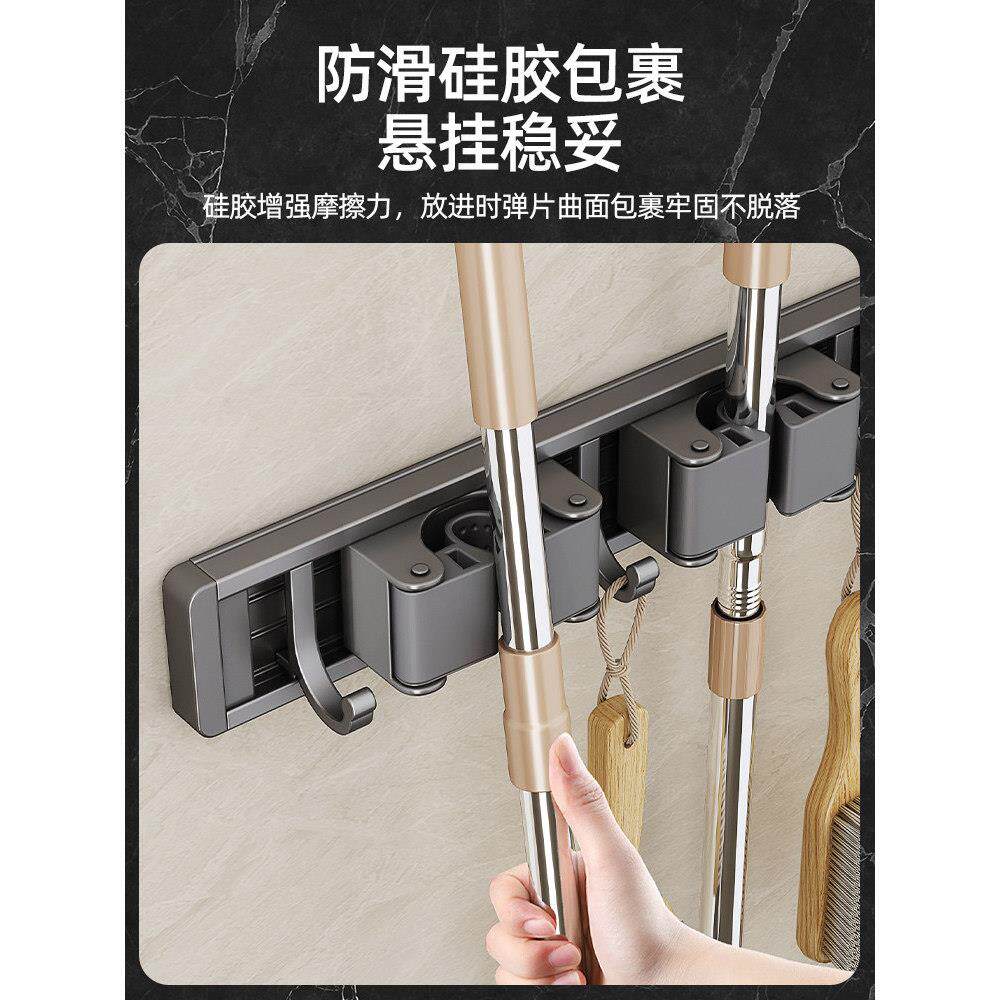 德国精架36991化妆体室毛巾架浴工室免打孔置物架一毛巾洗手间收