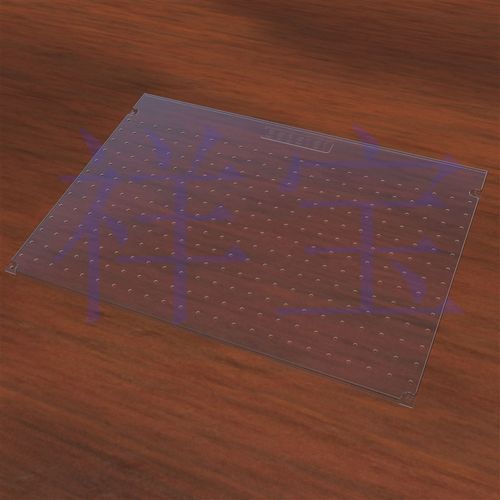 CPCI电路板机械保护板 耐温塑料盖板  绝缘保护膜 半透磨砂