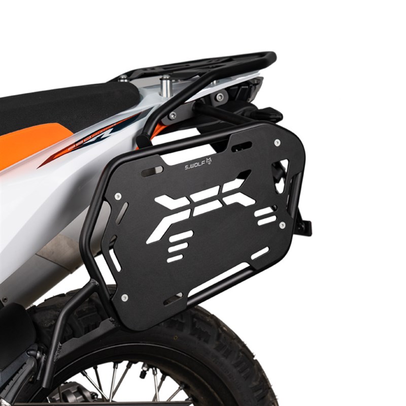 S-WOLF雪狼适配890R护杠不锈钢保险杠发动机护板边包支架改装