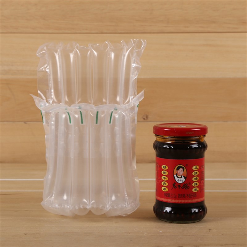 辣椒酱气柱袋充气袋六棱瓶2ML气泡柱袋防震空气汽柱袋气囊袋
