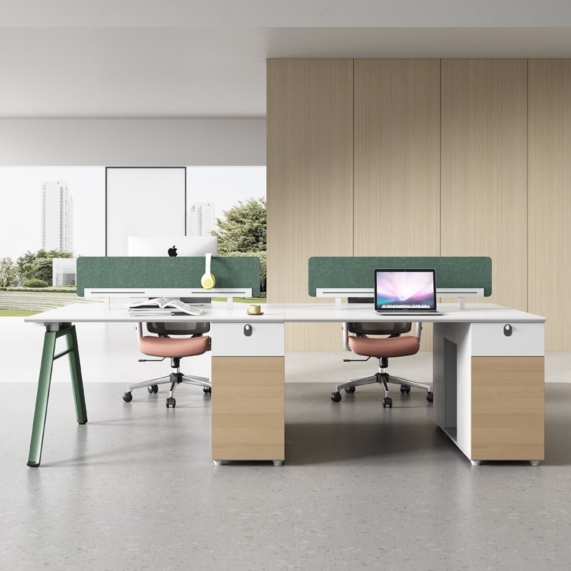 勇心办公桌椅屏风工作位办公室职员桌设计师四人位简约家具